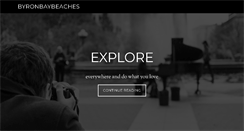 Desktop Screenshot of byronbaybeaches.com
